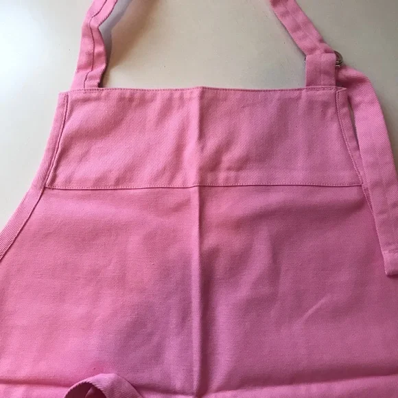 NWOT Williams Sonoma Pink Apron with Heart Embroidery 💘 - Picture 4 of 9